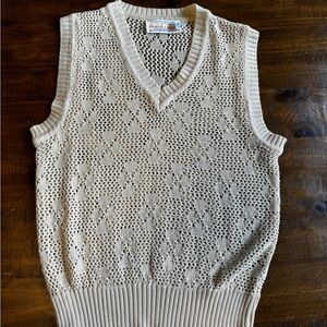 Vintage DonnKenny knit sweater vest top women’s small